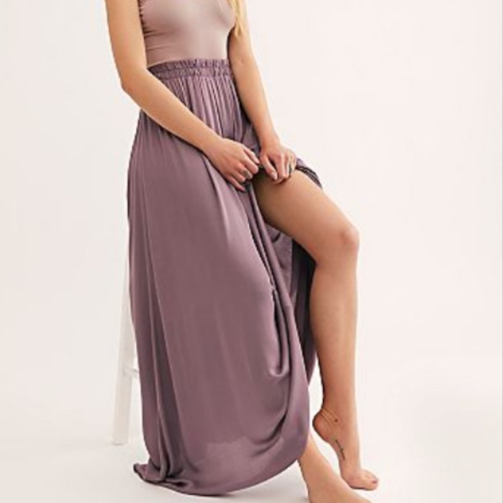 Free People Abigail Maxi Skirt